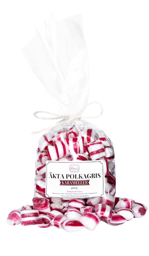 Äkta Polkagris karameller storpack 12st/frp