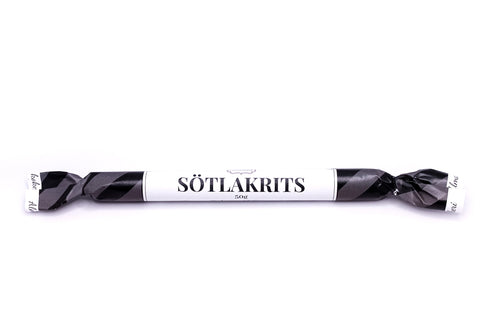 Sötlakrits - Polkagrisstång 25st/frp