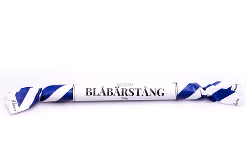Blåbär - Polkagrisstång 25st/frp