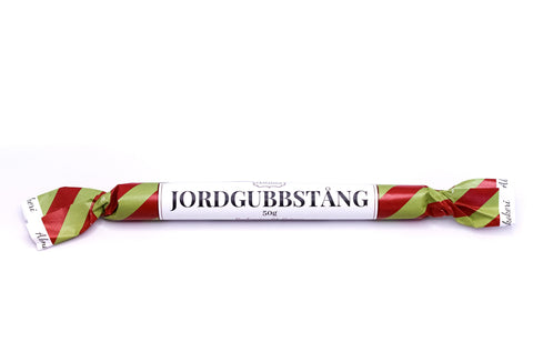 Jordgubb - Polkagrisstång 25st/frp