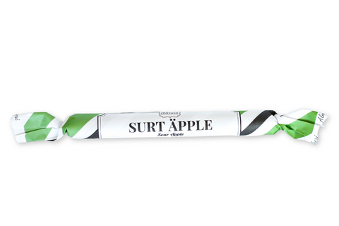 Surt äpple - Polkagrisstång 25st/frp
