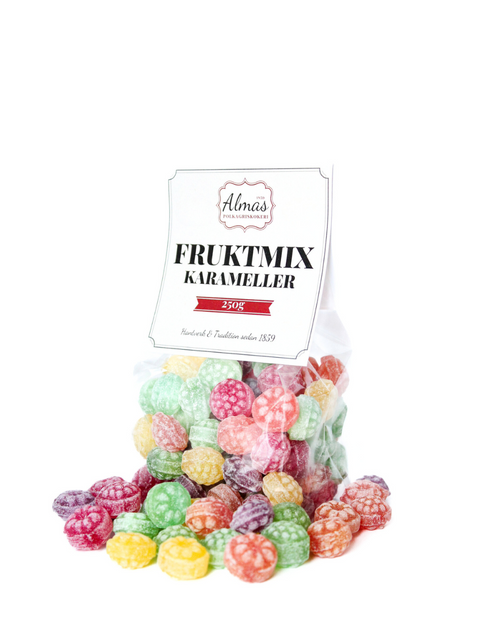 Fruktmix karameller 12st/frp