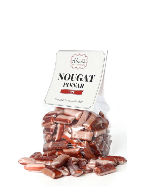Nougat pinnar 12st/frp